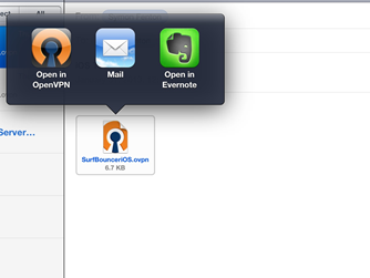 Install Personal VPN on iPad