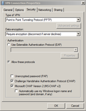 PPTP VPN Service