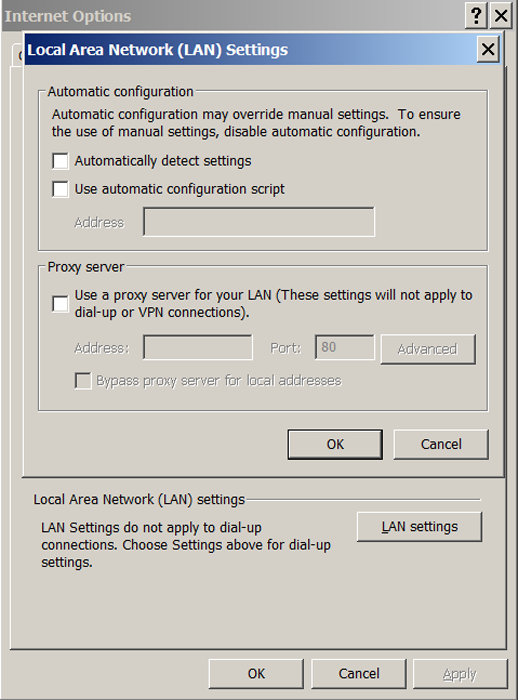 vpn proxy network settings