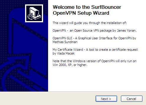 Install SurfBouncer Personal VPN